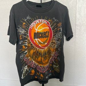 VINTAGE Houston Rockets NBA 1994 World Champions T-shirt ~Medium